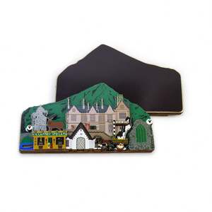 Imán para Refrigerador con Foto, Recuerdo de Madera de Sevilla, Imán para Refrigerador con Tallados de Madera Personalizados - Product Image 4