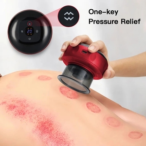 Máquina de terapia de ventosas al vacío, masajeador eléctrico de terapia de ventosas, Hijama de raspado, ventosas - Product Image 4