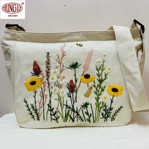 Bolso de hombro con bordado floral al por mayor para ocasiones formales Estilo Vintage - Product Image 2