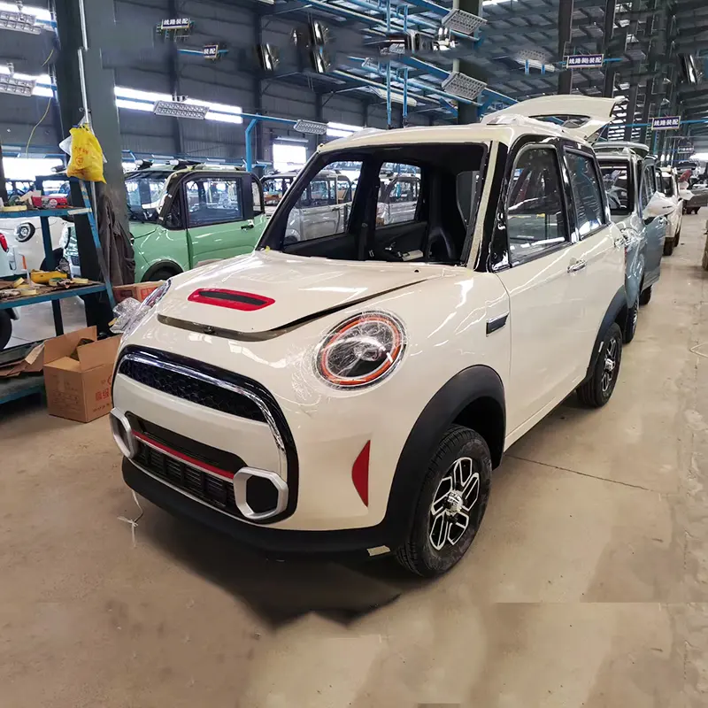 Factory Supplier Mini EV Chinese Electric Car Mini Cars Electric 4 Seats On Sale Adults Mini Electric Cars