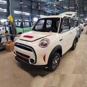 Fabrika tedarikçisi Mini EV çin elektrikli araba Mini arabalar elektrikli 4 koltuk satışa yetişkinler Mini elektrikli arabalar