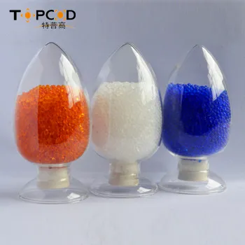 Silica gel với chất hút ẩm chỉ thị màu để hấp thụ độ ẩm hiệu quả và giám sát môi trường