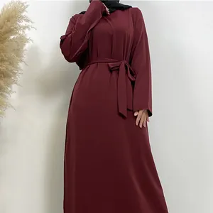 मामूली अबाया रामदान टर्की कफ्तान इस्लेमिक कपड़ों में मुस्लिम हिजाब मुमुसल्मन कैपटन मारोसेन वेस्टिडोस थोक