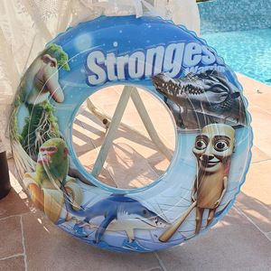 Children's Inflatable Swimming Ring Cartoon Round Buoyancy Ring For Pool Water Park Child Use - Product Image 4