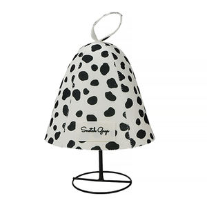 Chapeau de sauna en feutre de laine personnalisé en gros avec utilisation thermique brodée épaisse - Product Image 4