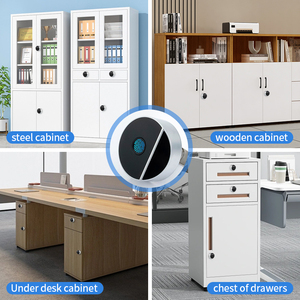 Hiện đạ<span class=keywords><strong>i</strong></span> sinh trắc học vân tay tủ khóa cho phòng tập thể dục Spa lưu trữ chống trộ<span class=keywords><strong>m</strong></span> thiết kế cửa gỗ hợp kim kẽ<span class=keywords><strong>m</strong></span> vật liệu thẻ nhớ dữ liệu - Product Image 2