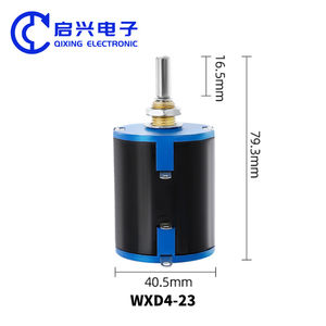 WXD4-23 3W 10 Umdrehungen Multi Turn Wire wound Potentiometer 1K 2K 2 4,7 K 4 K7 10K 22K 47K 100K Präzisions potentiometer - Product Image 2