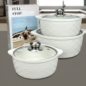 Marmite à soupe <span class=keywords><strong>en</strong></span> céramique avec couvercle, design moderne, stock direct usine <span class=keywords><strong>et</strong></span> <span class=keywords><strong>soupière</strong></span> <span class=keywords><strong>en</strong></span> porcelaine pour la cuisson – Offre spéciale - Product Image 4