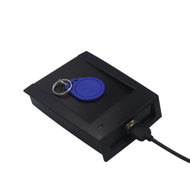 13.56MHz RFID Proximity MF Reader Smart Card Reader Plug and Play Supported Win XP/Win7/Win10 Ect.