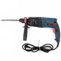 Marteau perforateur rotatif industriel haute puissance 26 mm pour travaux légers, brise-béton électrique, marteau de démolition 3 en 1, ensemble de perceuse à percussion SDS