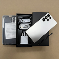 Smartphone Original S26 Ultra 7.3 Inci Android 15 Penjualan Terlaris 4G/5G Tidak Terkunci 108MP Kamera Belakang Dual Kartu Deca Core Snapdragon Seri 800