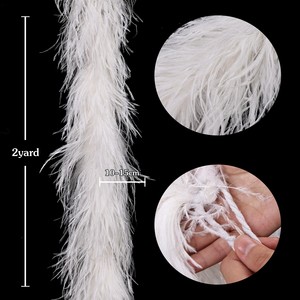 शानदार 8-10 सेमी ऑस्ट्रिक पंख बोए 6 प्लाई रंग और शादी पार्टी की सजावट के लिए प्राकृतिक पैटर्न - Product Image 4