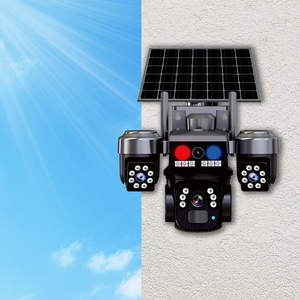 Caméra solaire YAG V380 Pro 12mp à 3 objectifs, caméra haute résolution, sans carte SIM et sans Wifi, IP <span class=keywords><strong>TPZ</strong></span>, caméra de sécurité extérieure avec batterie - Product Image 6