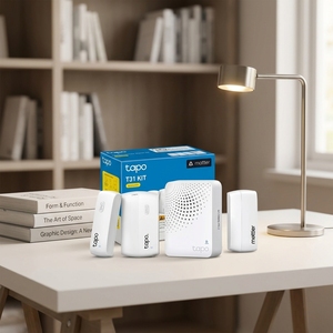 Kit Iniziale Sensori Porta <span class=keywords><strong>Tapo</strong></span> Compatibile con Batteria e Matter, 3 Sensori Intelligenti per Porte/Finestre, 1 Hub Intelligente con Campanello Integrato - Product Image 3