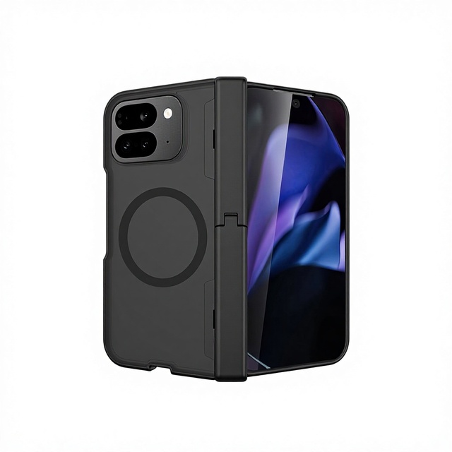 For Google Pixel 10 Pro Fold Case Magnetic Case Built-in Screen Protector & Hinge Protection | Slim Shockproof Protective Cover