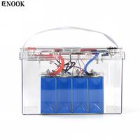 Enook Nouvelle boîte en plastique transparente étanche vide pour batterie LiFePO4 4S 12V 100/200/300Ah Stock UE