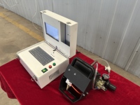 Machine de marquage pneumatique portable CORAL à points, haute précision, fonctionnement manuel, garantie 2 ans pour le numéro VIN du châssis de véhicule
