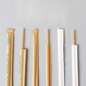 Pajitas <span class=keywords><strong>de</strong></span> <span class=keywords><strong>Agave</strong></span> <span class=keywords><strong>de</strong></span> 5/6/8/10/12 mm, 100% Biodegradables, <span class=keywords><strong>de</strong></span> Bagazo <span class=keywords><strong>de</strong></span> Caña <span class=keywords><strong>de</strong></span> Azúcar y PLA, para Té con Leche, Cócteles, Jugos y Fiestas - Product Image 4