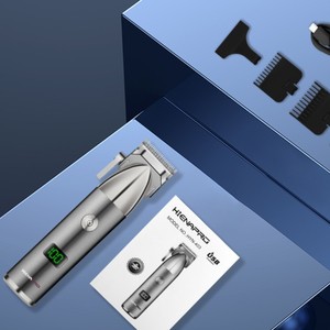 Professionnel pour barbier <span class=keywords><strong>tondeuse</strong></span> à cheveux électrique sans fil Rechargeable coupe-cheveux <span class=keywords><strong>tondeuse</strong></span> magique pour hommes coupe de cheveux - Product Image 4