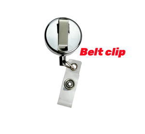 Bescom 2024 baja tahan karat 32MM gantungan kunci Putar mobil dapat ditarik kuat produsen terbaik Cina pemegang kartu gulungan lencana Id berat - Product Image 4