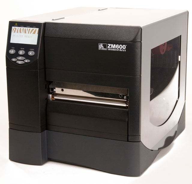 Zebra Printers ZM600 203DPI Industrial Barcode Printer 99% NEW