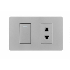 Kích thước 118 PC 1 Gang 1 Way + 2 cực ổ cắm điều khiển duy nhất chuyển đổi nhà khách sạn chuyển đổi và C - Product Image 3