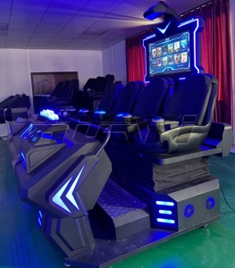 Simulador de Realidad Virtual 9D para Cuatro Jugadores, Juego de Nave Espacial Oscura, Equipo de Entretenimiento para Centros Comerciales, Cine VR, Parque Temático - Product Image 2