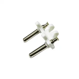 4.8mm plugs insert solid pins with plastic inside for electrical plug head power cord