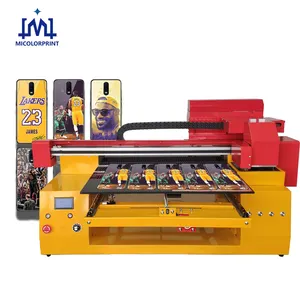 6090 Digital Inkjet Uv Flatbed Printer Akrilik Logam Mesin Cetak Botol Kaca