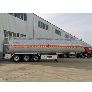 New 6x4 Trailer Dangerous Goods Transport Vehicle Oil Bulk Fuel Tanker Aluminum Alloy LGBF - Product Image 5