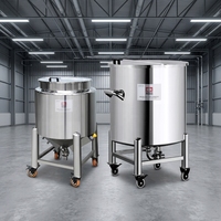 Machine à homogénéiser en acier inoxydable pour la production de savon pour les mains, de désinfectant et de lotion