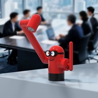 Robinet mélangeur en laiton à design de dessin animé, économiseur d'eau, pour lavabo de salle de bain, pliable, multifonctionnel, avec aérateur réversible