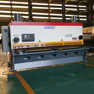 QC11K-4x2000mm plaka çelik metal kesim hidrolik giyotinli kırpma kesme makinesi