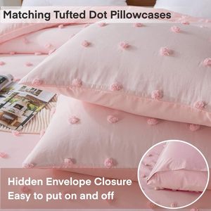 Ensemble <span class=keywords><strong>de</strong></span> literie jacquard touffes ensemble <span class=keywords><strong>de</strong></span> couette jacquard clipsé chic pompons broderie shabby chic boho ensemble <span class=keywords><strong>de</strong></span> <span class=keywords><strong>lit</strong></span> couette moelleux - Product Image 2