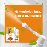 Spray Naturel et Herbal de 30 ml Contre les Hémorroïdes Internes et Externes, les Fissures Anales et la Douleur des Hémorroïdes
