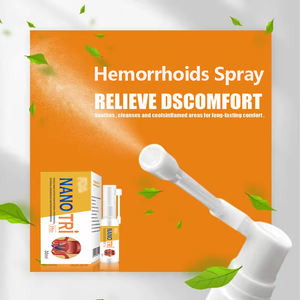 आंतरिक बाहरी बवासीर के लिए 30 मिलीलीटर प्राकृतिक हर्बल बवासीर स्प्रे और संतरे दर्द तरल - Product Image 4