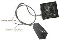 Kamera IMX568 5.1MP Kecepatan Tinggi dengan Global Shutter 10GIGE untuk Platform AGX Orin IGX Orin Thor, Otomasi Robotik, Visi Mesin AMR