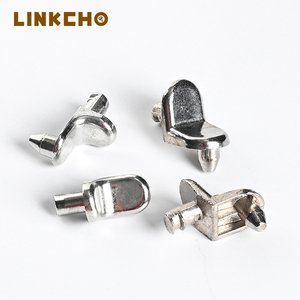 5 mét <span class=keywords><strong>Nickel</strong></span> plated nối PEG Kệ Hidden tủ kính Bracket hỗ trợ pins có thể điều chỉnh không thấm nước bền bộ phận đồ nội thất - Product Image 4