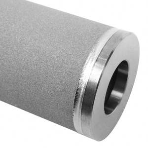 Usine 3 microns poudre de titane fritté cartouche filtrante nouvel état acier inoxydable 304/316 - Product Image 5