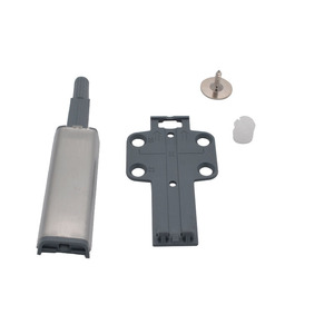 Amortisseur magnétique à rebond pour porte d'armoire de cuisine, fermeture à bouton-poussoir en acier inoxydable pour tiroir et porte de placard, quincaillerie - Product Image 4