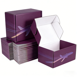 Boîte postale en <span class=keywords><strong>carton</strong></span> coloré, emballage en papier, boîte en papier écologique, boîte en <span class=keywords><strong>carton</strong></span> ondulé <span class=keywords><strong>pour</strong></span> l'expédition de vêtements - Product Image 4