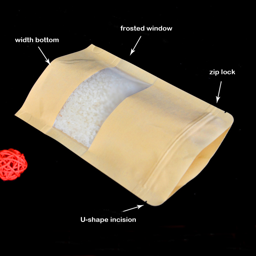 Kraft mylar bag