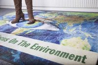 Tapis de sol en nylon de haute qualité résistant à l'usure, tapis d'entrée personnalisés avec logo d'entreprise, antidérapants, lavables, tapis de porte intérieurs