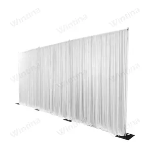 Wedding Decoration Backdrops Curtain Pipe And Drape For Wedding Decoration Fabric Ceiling Drape For Wedding Events Party