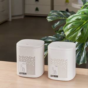 Cubo de Basura Portátil Mip con Apertura a Presión, 4L, Cilíndrico, para Uso en Interiores, Oficina, Hogar, Dormitorio - Product Image 4