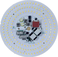 Garantie 3 ans, module LED UFO High Bay AC 100W 169LM/W, PF élevé >0.97, sans scintillement, large plage de tension 100-265V, 5000K, CRI>80, DOB