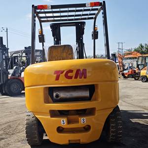 מלגזה משומשת מקורית של TCM מיפן, <span class=keywords><strong>2</strong></span> גלגלים, 5 טון, במצב טוב, מכונת הרמה איכותית. - Product Image 5