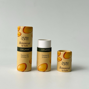 Tube en carton kraft brun écologique à poussoir pour emballage de bâtonnets solides de marques de cosmétiques naturels en croissance (vente en gros) - Product Image 3