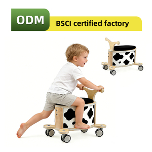 Jouets multifonctionnels pour tout-petits OEM, vélo à pousser à 4 roues, <span class=keywords><strong>tricycle</strong></span> pour enfants - Product Image 4