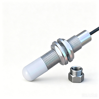 Sensor Láser de Radar KJT, IP68, M18, SS304/316L, Compacto, Medición de Distancia de 10 Metros, con Salida RS485, Gran Venta